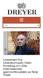 Mobile Screenshot of dreyersforlag.no